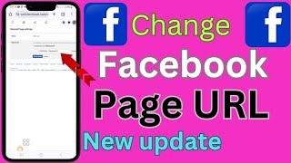 How to Change Facebook Page URL 2024,Custom Url For Facebook Page