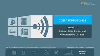 Introduction to CCNP ROUTE 642-902 | Static Routes and Administrative Distance | CCNP Training