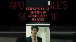 KinnPorsche Cast reacting to Apo and Mile's POOL Scene