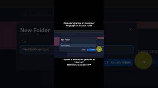 Programar sin instalar nada #shortvideo