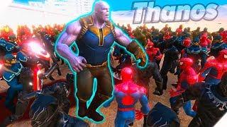 МСТИТЕЛИ против ТАНОСА - Игра Ultimate Epic Battle Simulator