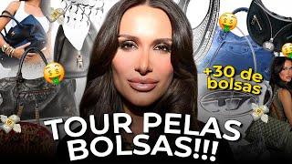 TOUR PELAS MINHAS BOLSAS 2024!!! +30 BOLSAS