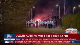 Zamieszki w Wielkiej Brytanii. Spór z migrantami w tle