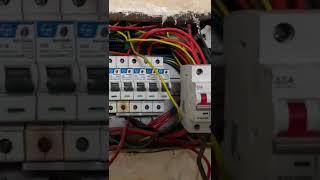 Distribution box short repair #electrician & apna electrician #mohali 7986373324