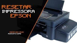 Como resetar almofada Impressora Epson L375 | DICA DO GUH