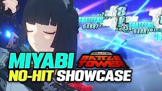 Miyabi Absolutely DESTROYES the BATTLE TOWER, No-Hit F26-30 | SteamedBunX Early Showcase