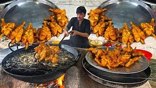 100 KG CHICKEN PAKORA SOLD DAILY | CRISPY FISH PAKODA RECIPE | PAKISTAN STREET FOOD PAKORA FAROSH