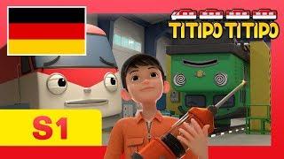 Titipo deutsch S1 F9 Inspektionen sind fürchterlich gruselig l Kinderfilm l Titipo Der Kleine Zug