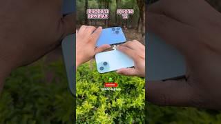 Iphone 13 pro max vs Iphone 15 Camera Test #shorts