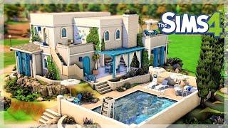 SIMTORINI HOME ️ | The Sims 4 Speedbuild