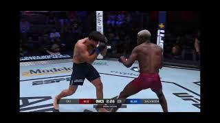 Oki Bolaji vs Dylan Salvador 1rst round big ko !!! UFC Dana White’s Contenders Series