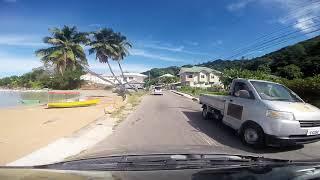 Praslin, Seychelles; Anse Volbert to Grand Anse