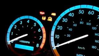 How to reset 2005 Toyota Sienna maintenance light