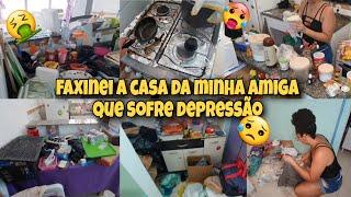 O DIA TODO FAXINANDO A CASA DELA| MUITO TRISTE ESSA SITUAÇÃO...