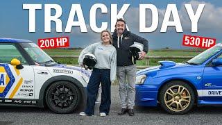 Richard Hammond Races His Daughter On Track!