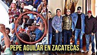 PEPE AGUILAR SORPRENDE AL CANTAR EN LA FERIA DE ZACATECAS