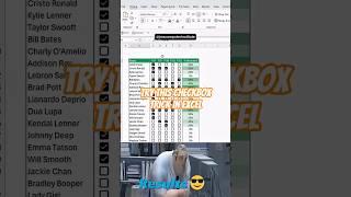 how to do checkbox in excel  #exceltips #exceltricks #exceltutorial #spreadsheet