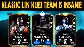 MK Mobile. Klassic Lin Kuei Team is ACTUALLY INSANE! Endless Special 2 Madness!