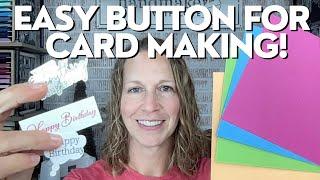  Quick Tip For EASY Card Making! 