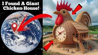 I Found Giant Chicken House  on google maps and google earth  #maps #earth #hrgoogleearth