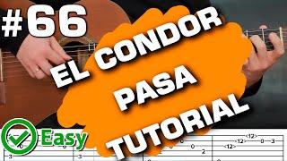 El condor pasa guitar lesson  acoustic cover fingerstyle tutorial tab ( guitarclub4you)