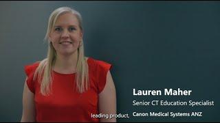 Quality and tailored education at Canon Medical ANZ