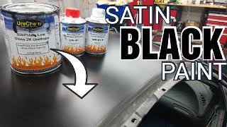 Slickest SATIN BLACK paint for accent panels! | RAD20