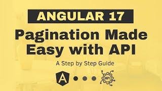 Angular Pagination Made Easy: A Step by Step Guide with API | FullStack tutorial