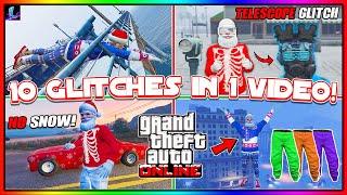 *SOLO* 10 GTA Glitches In 1 Video After 1.70! - The Best GTA 5 Glitches All In 1 Video