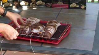 Bradley Smart Smoker - Bacon Wrapped Porkloin