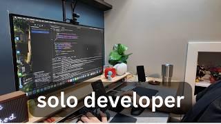 building a new feature for my SaaS product (realistic solo dev vlog)