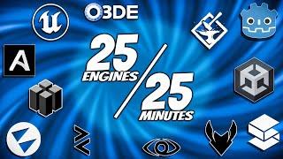 25 Game Engines in 25 Minutes