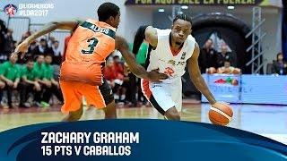 Zachary Graham 15 PTS vs Caballos - Grupo B - DIRECTV Liga de las Américas 2017