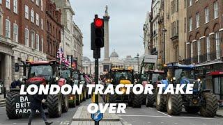 650 TRACTORS IN LONDON PROTEST AnswerAsAPercent 1729