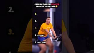 Funniest Peloton Leaderboard Names  #ranking #peloton #leaderboard #xyzbca