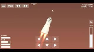 MAV launch to Mars orbit | SFS