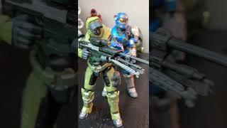 UPGRADING Jazwares Halo Spartan Collection Noble Team! #shorts #jazwares #halo