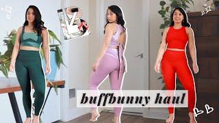 BUFFBUNNY JOURNEY COLLECTION// try on haul & honest review (leggings, sports bras & crop top)