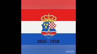 Croatian Flag Evolution