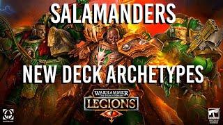 NEW SALAMANDER DECKS IN TOP 10! Event & Ladder Gameplay || The Horus Heresy: Legions