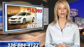 BREAKING NEWS 2011 NISSAN ALTIMA $16,995.00 AT HIGH POINT NISSAN, GREENSBORO, WINSTON SALEM