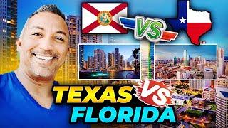 Texas vs Florida - Where to Live, Work & Play. Moving To TX