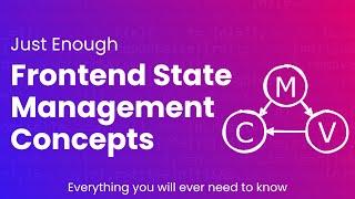 Frontend State Management Concepts | Just Enough