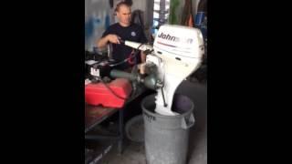 15Hp Johnson long shaft outboard engine