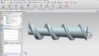 Userwish 2 Siemens NX 8.5 Training - Sweep swept - Bounded plane