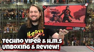 Techno Viper & H.M.S GIJOE Classified Series Unboxing & Review!