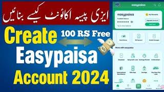 Easypaisa account banane ka tarika | Easypaisa account kaise banaye |How to create easypaisa account