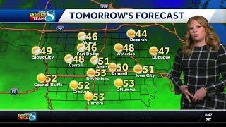 Iowa weather: Dry and decent for Veterans Day, then rain returns