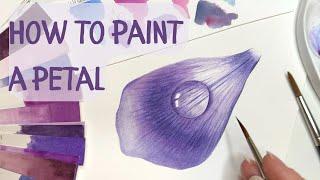 Anemone Flower Painting Tutorial | Kristine Art