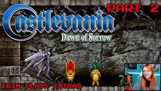 Castlevania Dawn of Sorrow (Part 2) Screaming Veggies! - Erin Plays Extras